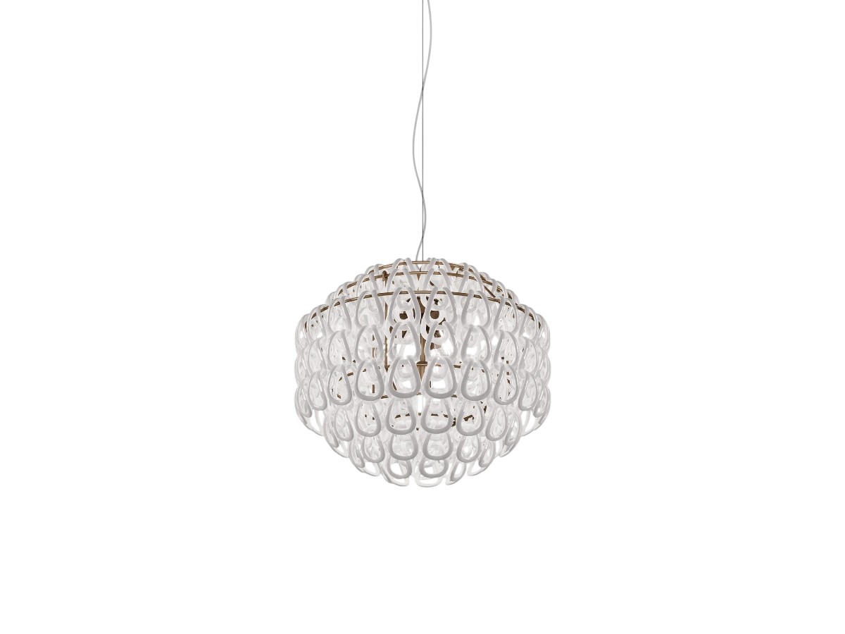 Vistosi Giogali Sp 65 Suspension Lamp Bronze Structure
