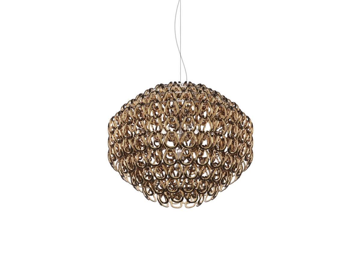 Vistosi Giogali Sp 85 Suspension Lamp Chrome Structure