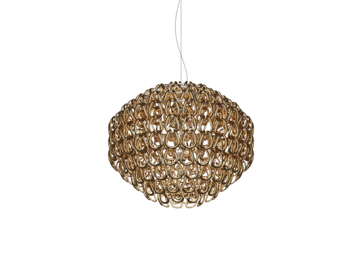 Vistosi Giogali Sp 85 Suspension Lamp Chrome Structure