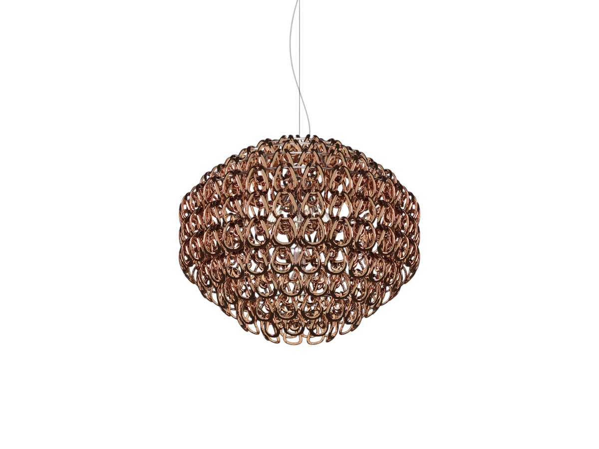 Vistosi Giogali Sp 85 Suspension Lamp Chrome Structure