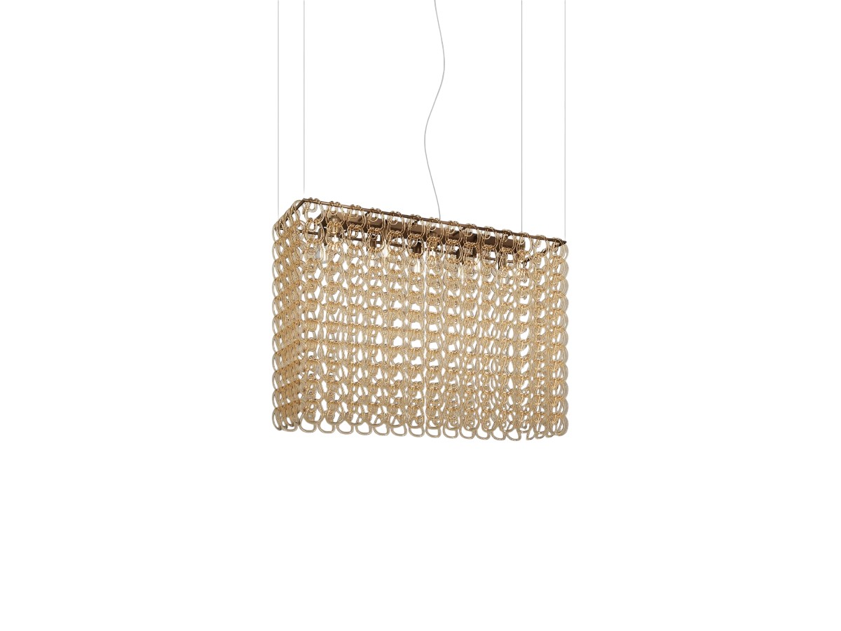 Vistosi Giogali Sp Re1 Suspension Lamp Bronze Structure