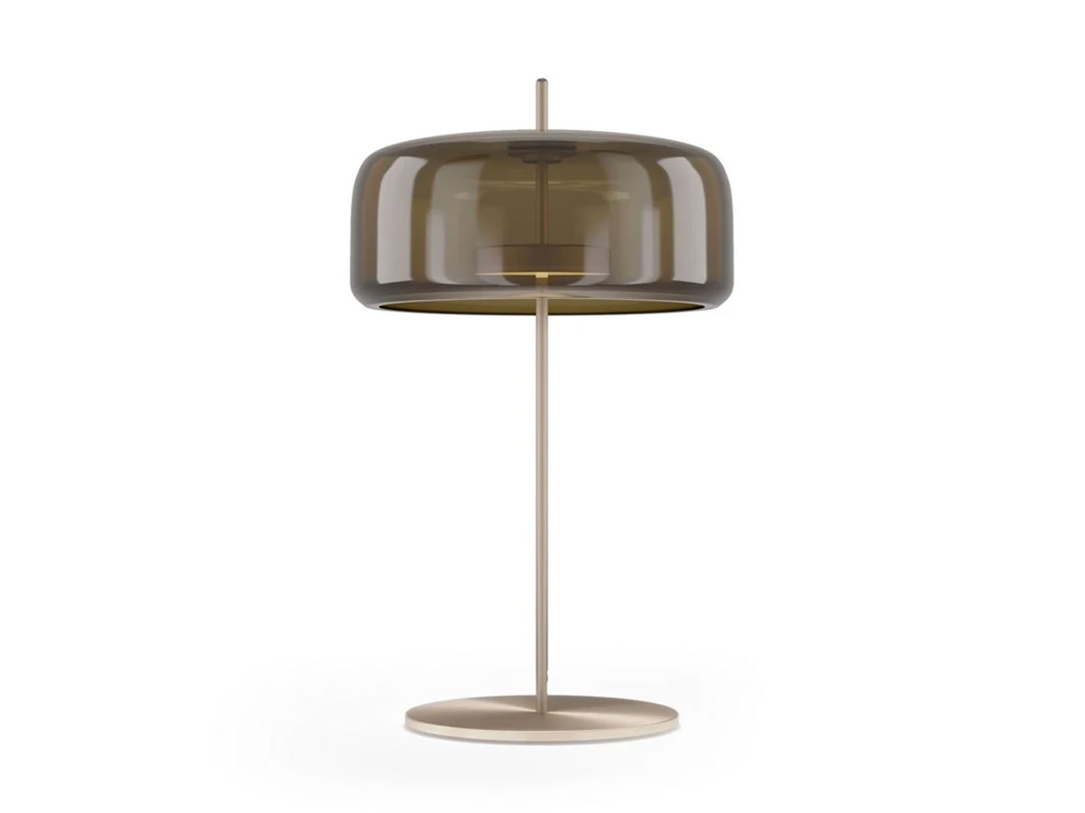 Vistosi Jube Lt G Table Lamp Satin Steel Structure