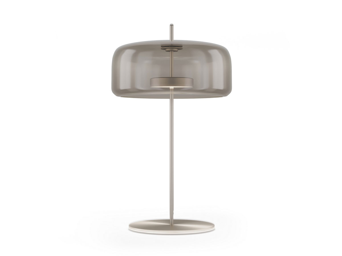 Vistosi Jube Lt G Table Lamp Satin Steel Structure