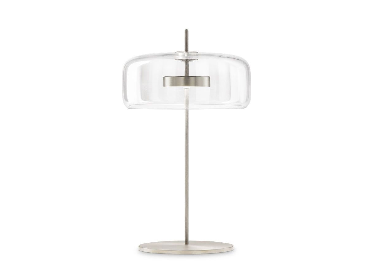 Vistosi Jube Lt G Table Lamp Satin Steel Structure