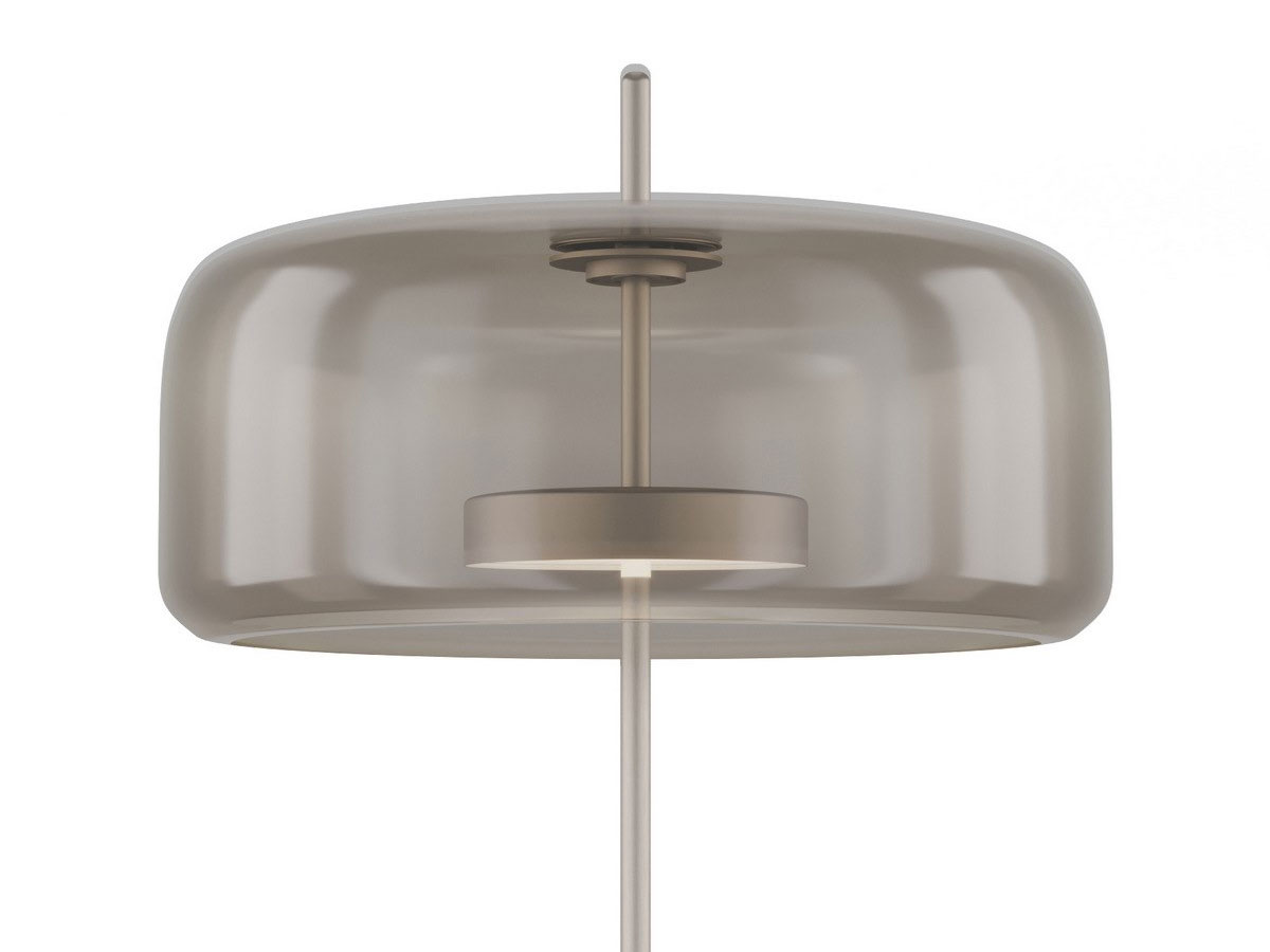 Vistosi Jube Lt G Table Lamp Satin Steel Structure