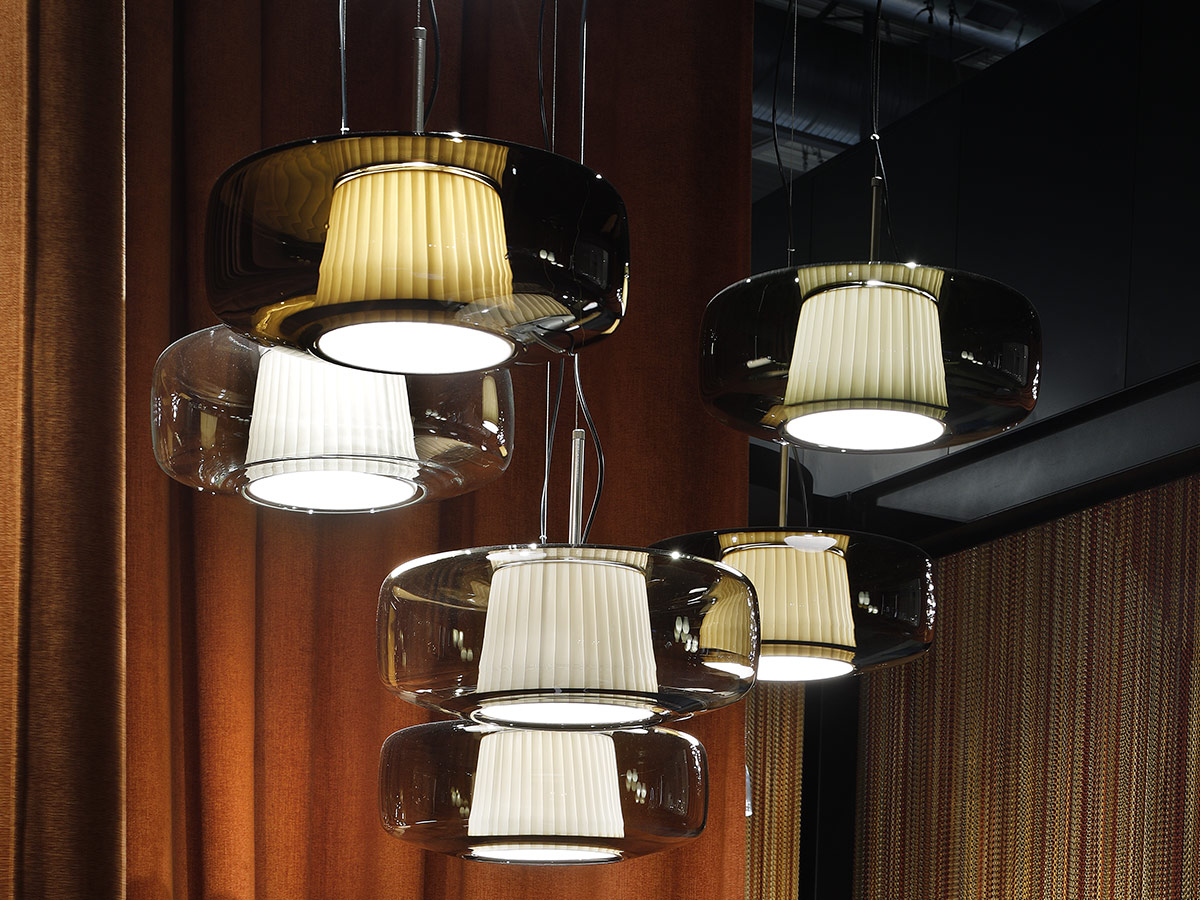 Vistosi Plisse Suspension Lamp