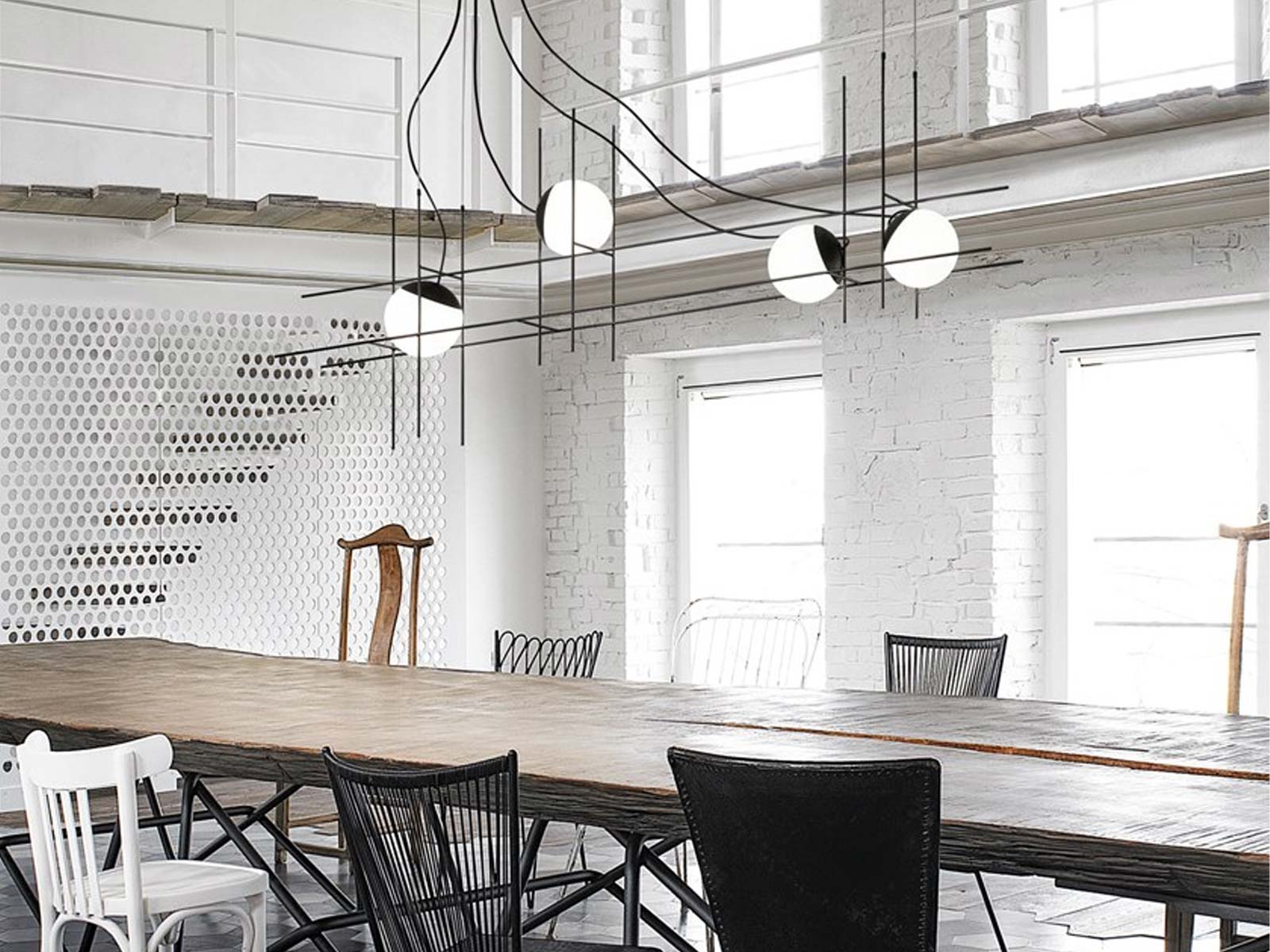 Vistosi Plot Frame 4 Suspension Lamp