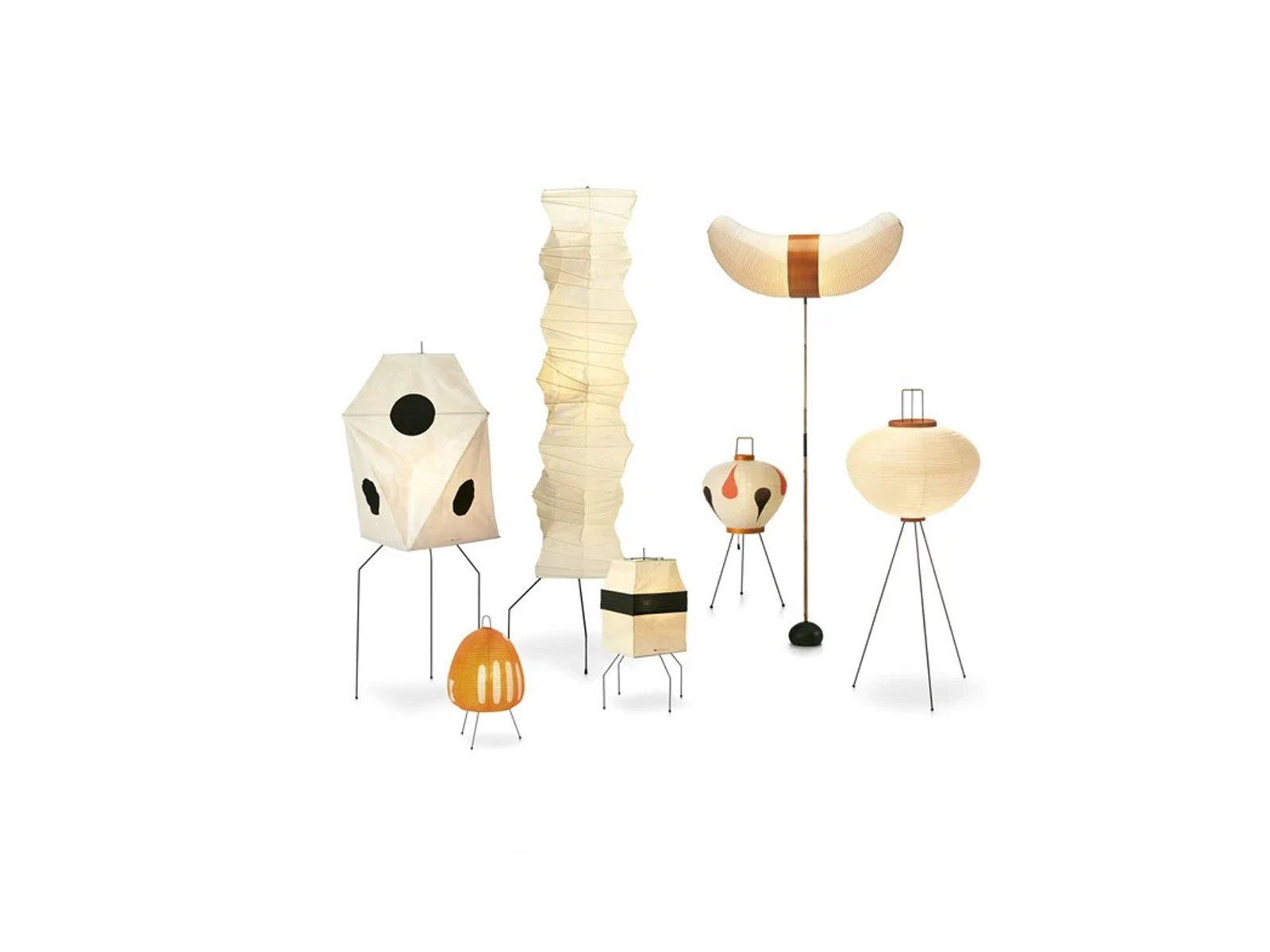 Vitra Akari Bb3 33s Floor Lamp