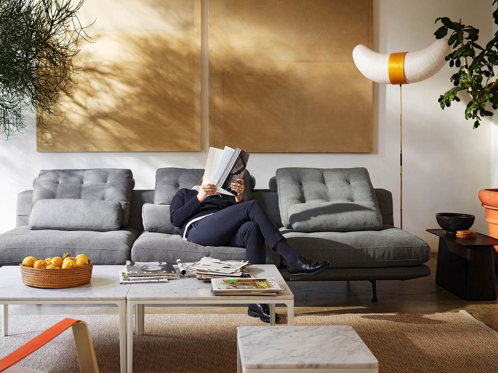 Vitra Akari Bb3 33s Floor Lamp