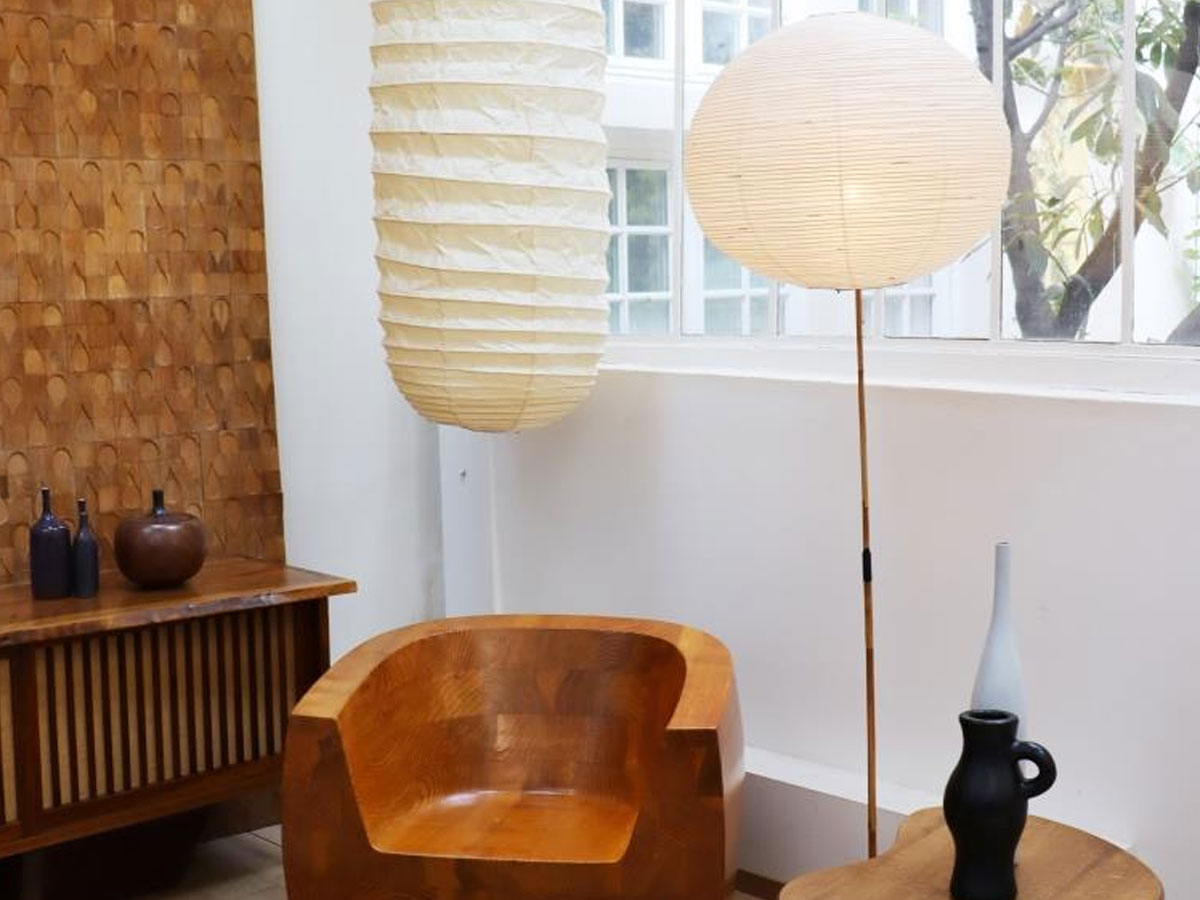 Vitra Akari Bb3 55dd Floor Lamp