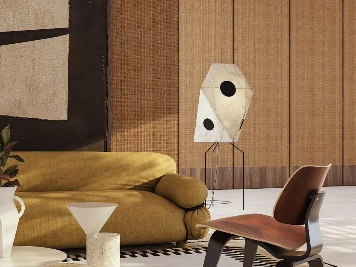 Vitra Akari Uf3 Q Floor Lamp