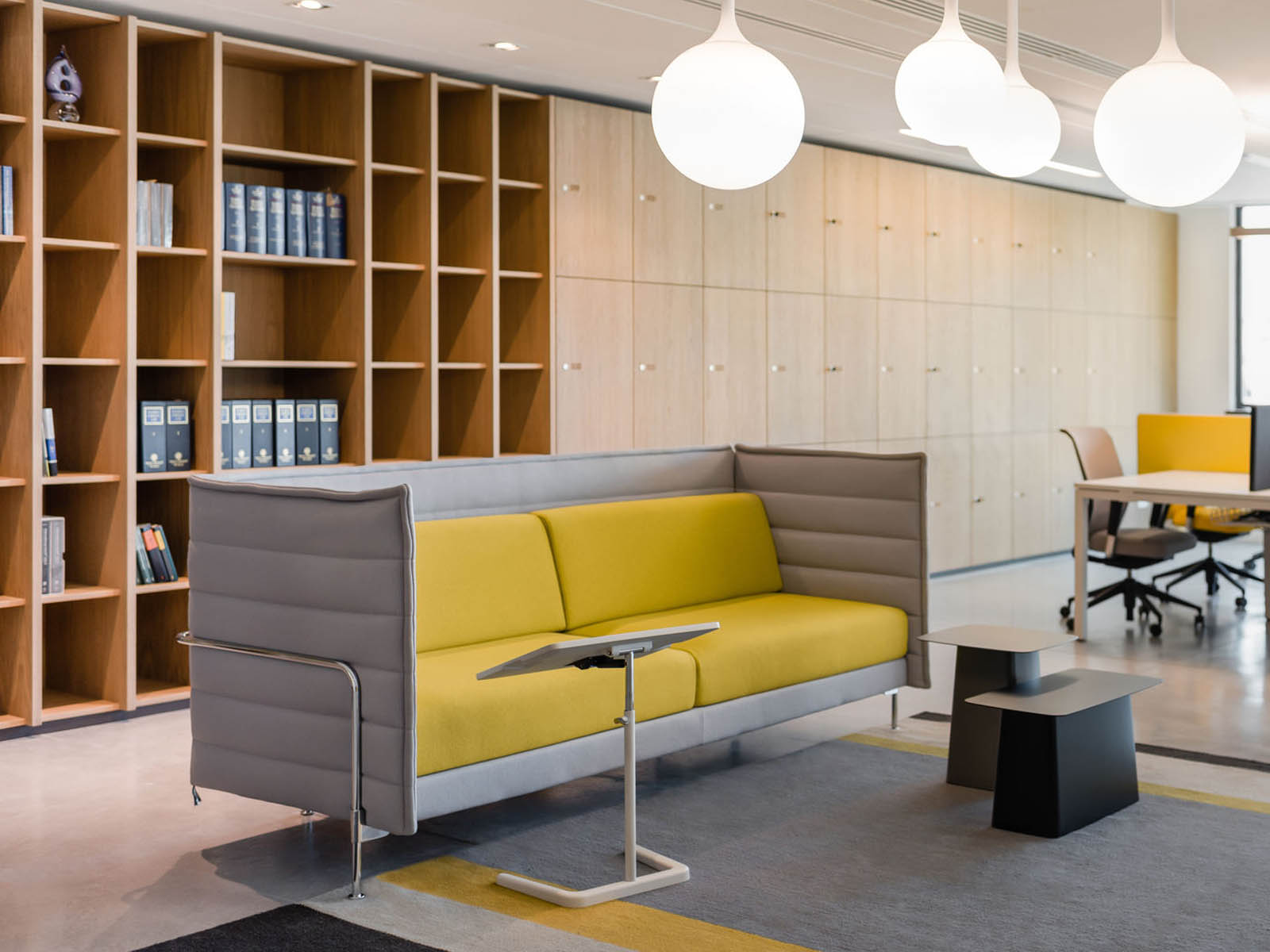 Vitra Alcove Sofa 3 Seater Lowback