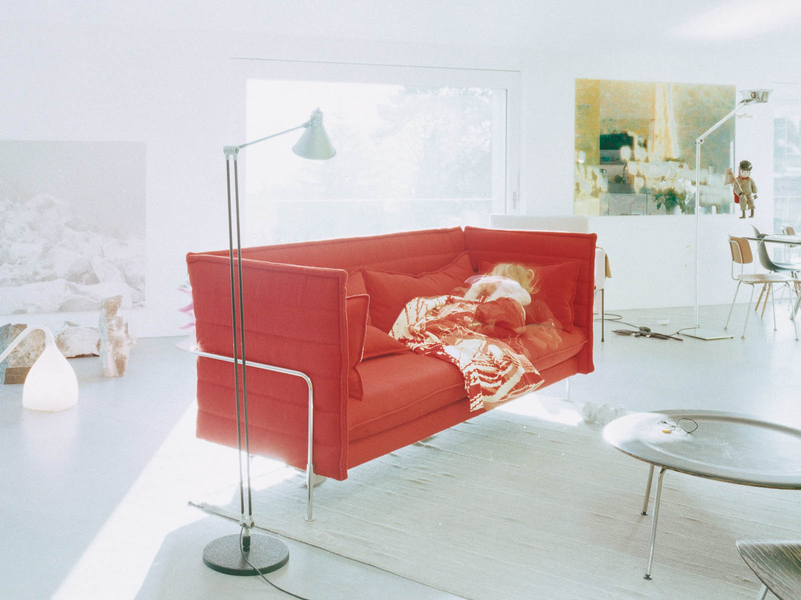 Vitra Alcove Sofa 3 Seater Lowback