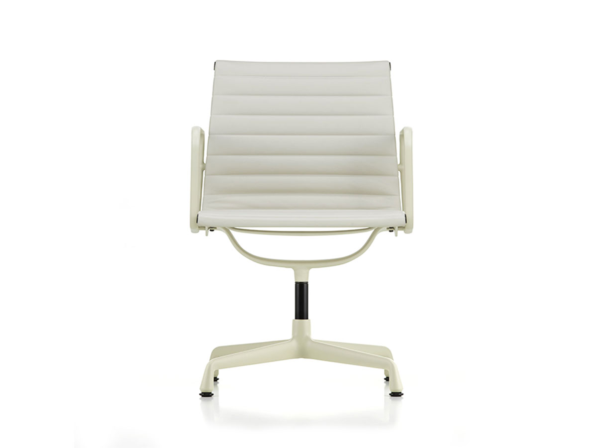 Vitra Aluminium Chairs Ea 108 Leather