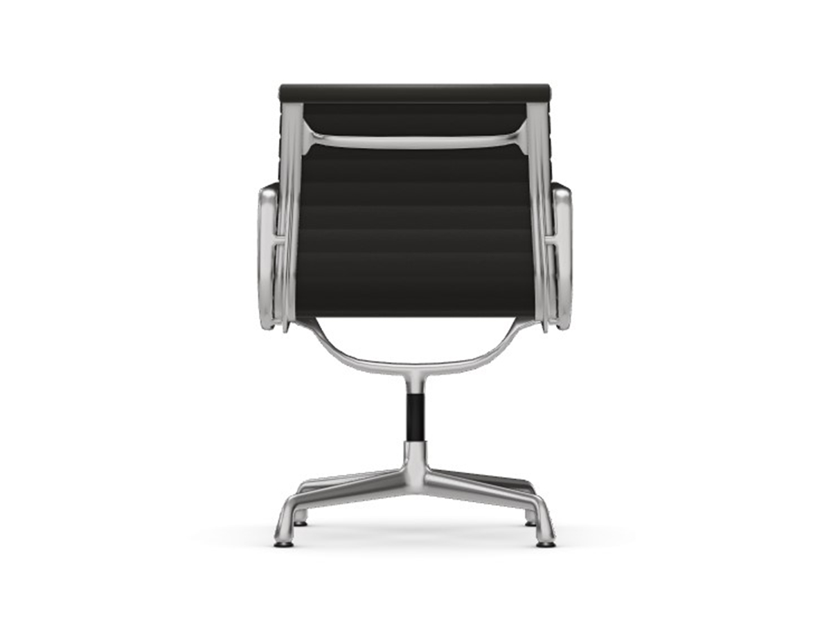 Vitra Aluminium Chairs Ea 108 Leather