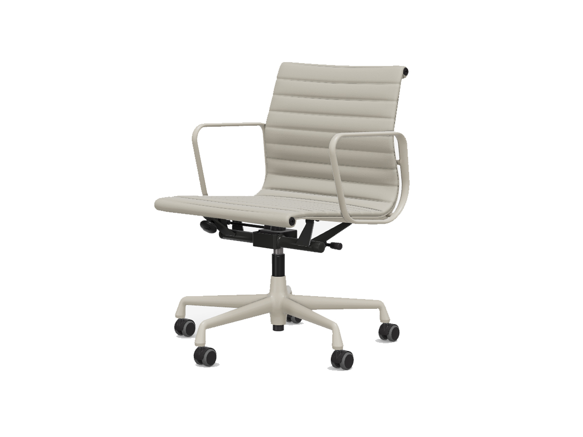 Vitra Aluminium Ea 117 Office Chair Chalk Clay