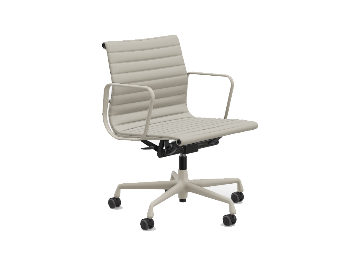 Vitra Aluminium Ea 117 Office Chair Chalk Clay