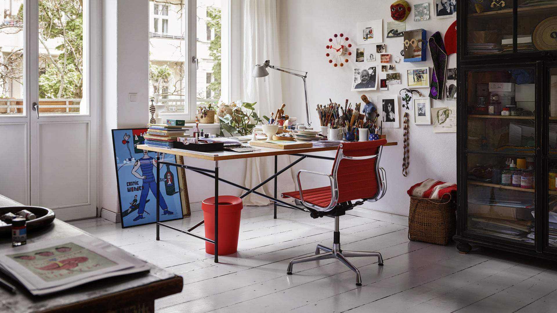 Vitra Aluminium Ea 131 Office Chair