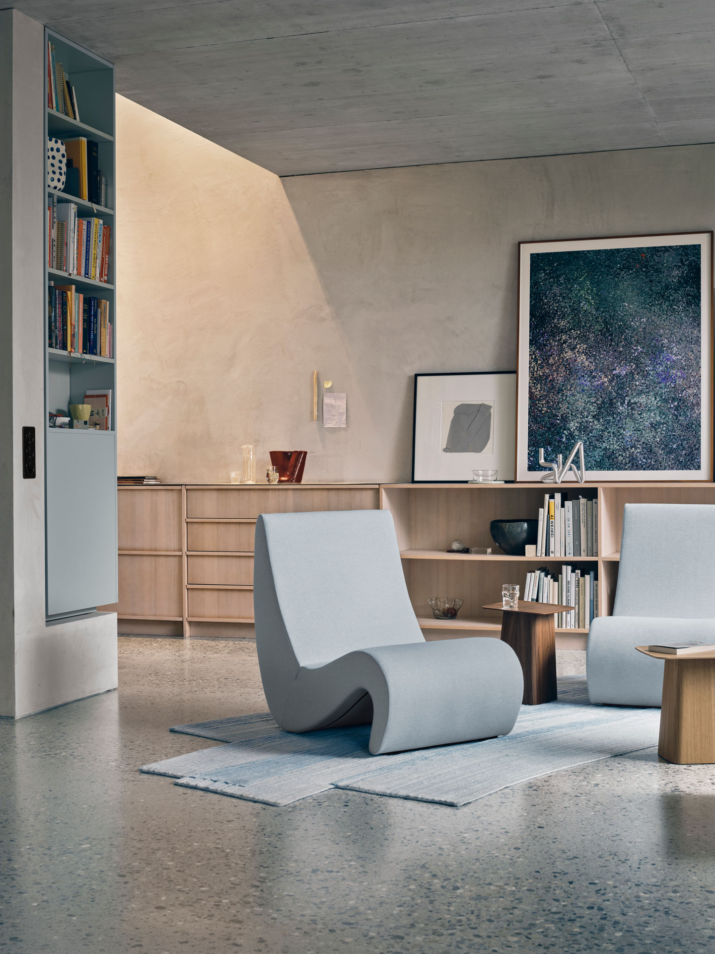 Vitra Amoebe Armchair Lowback