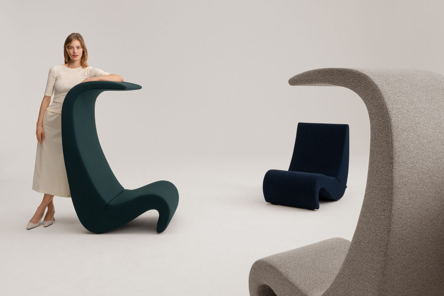 Vitra Amoebe Armchair Highback