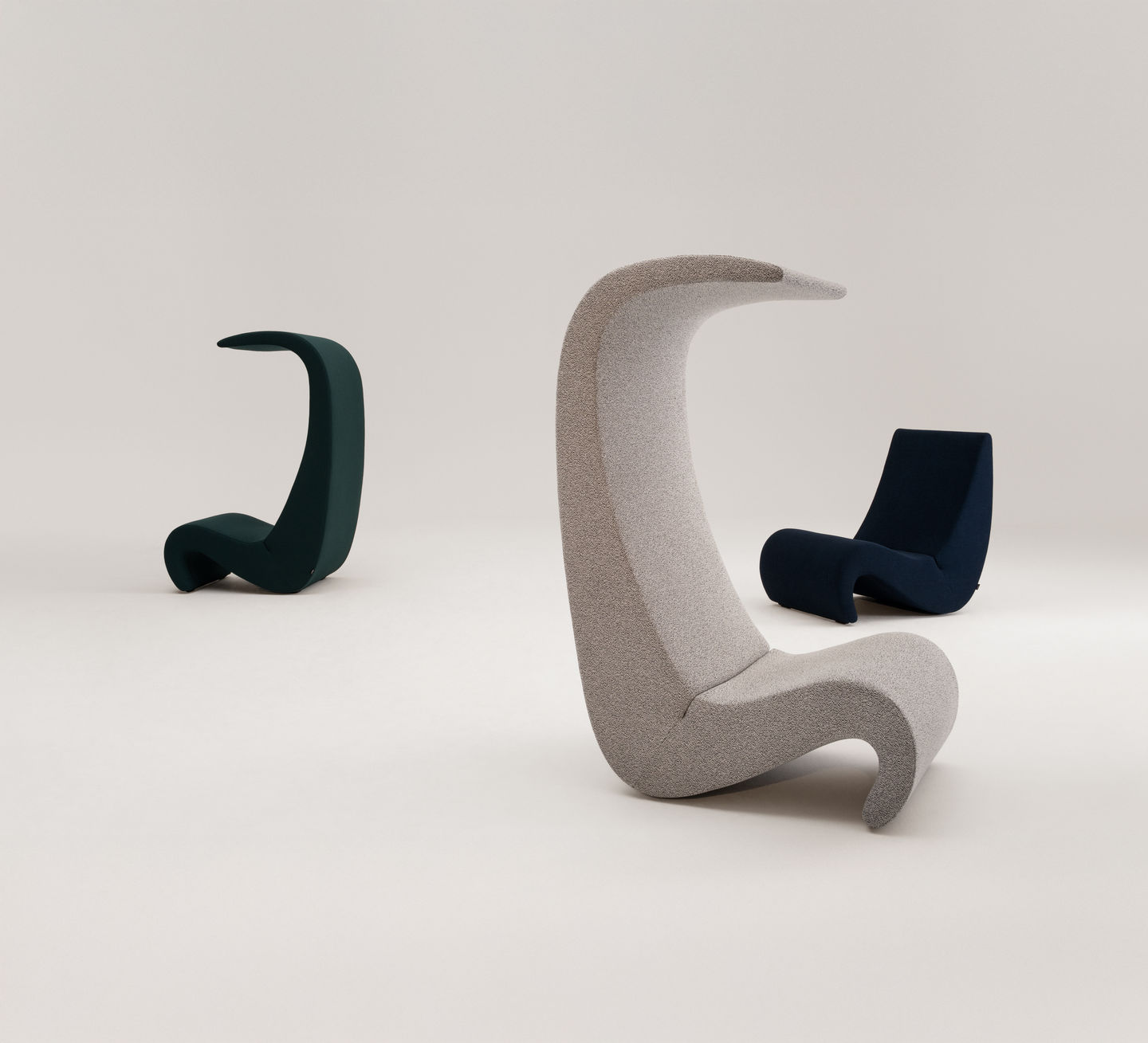 Vitra Amoebe Armchair Highback