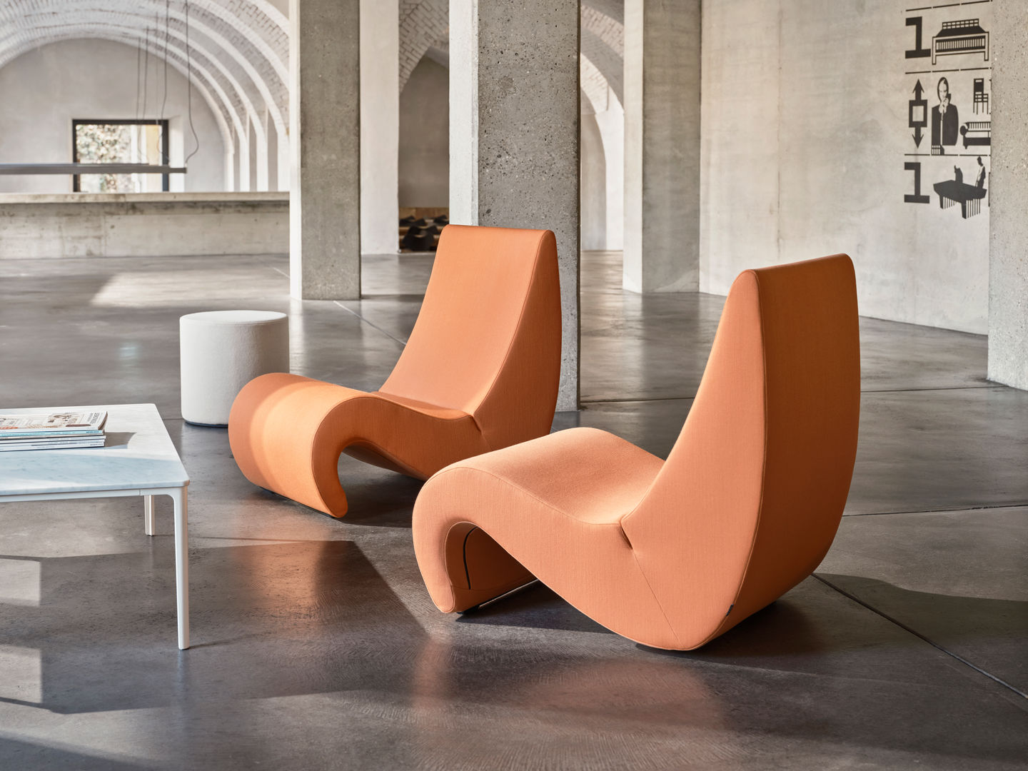 Vitra Amoebe Armchair Lowback