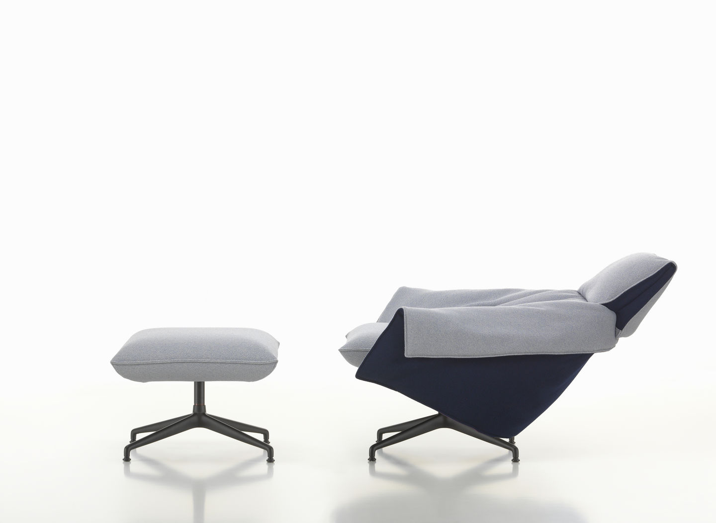 Vitra Bascule Highback Armchair 4 Star Base