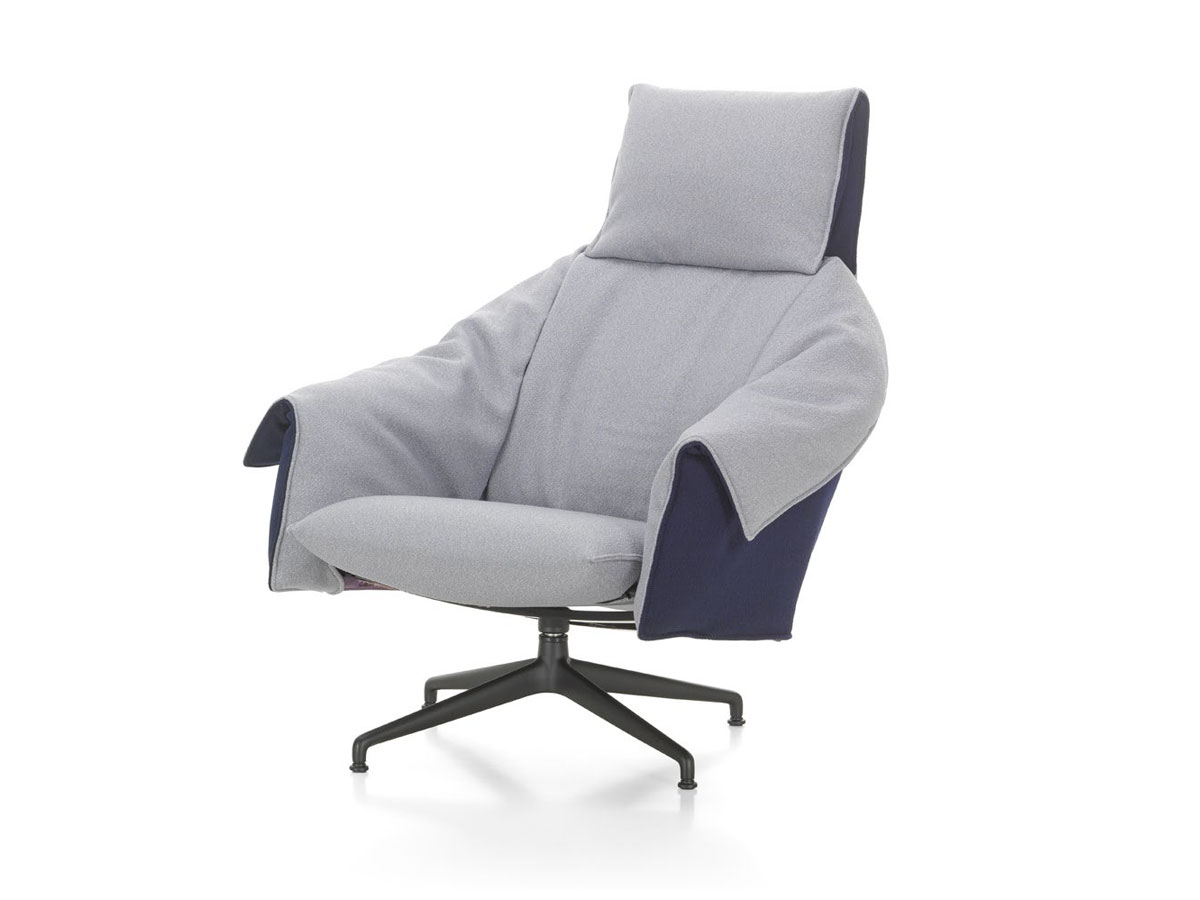 Vitra Bascule Highback Armchair 4 Star Base