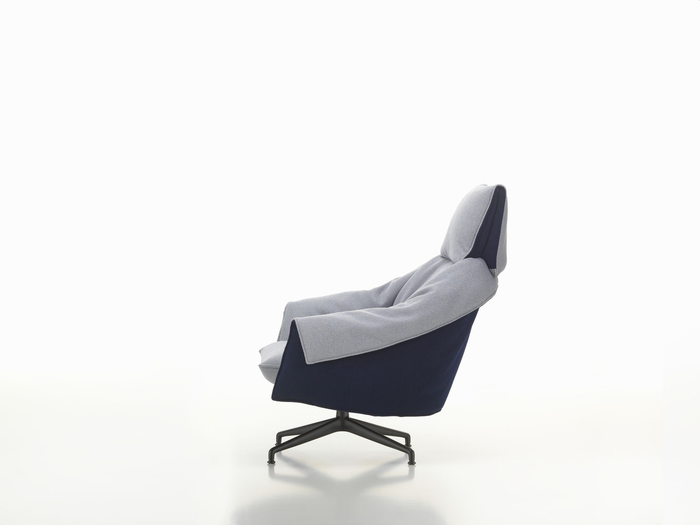 Vitra Bascule Highback Armchair 4 Star Base