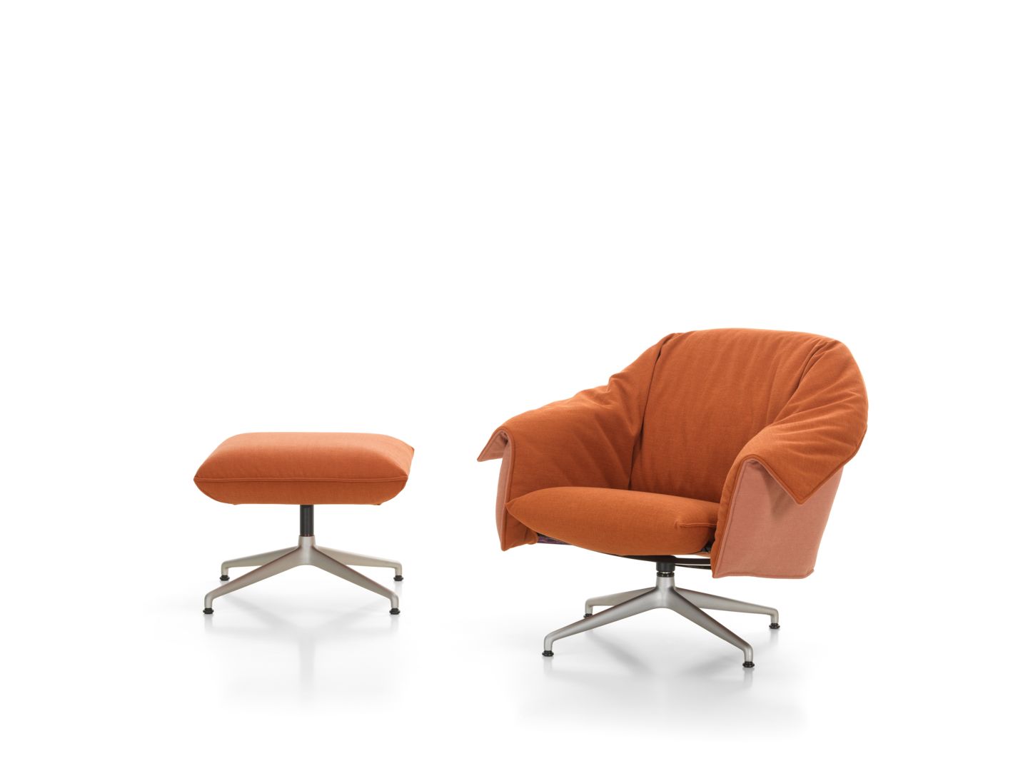 Vitra Bascule Lowback Armchair 4 Star Base