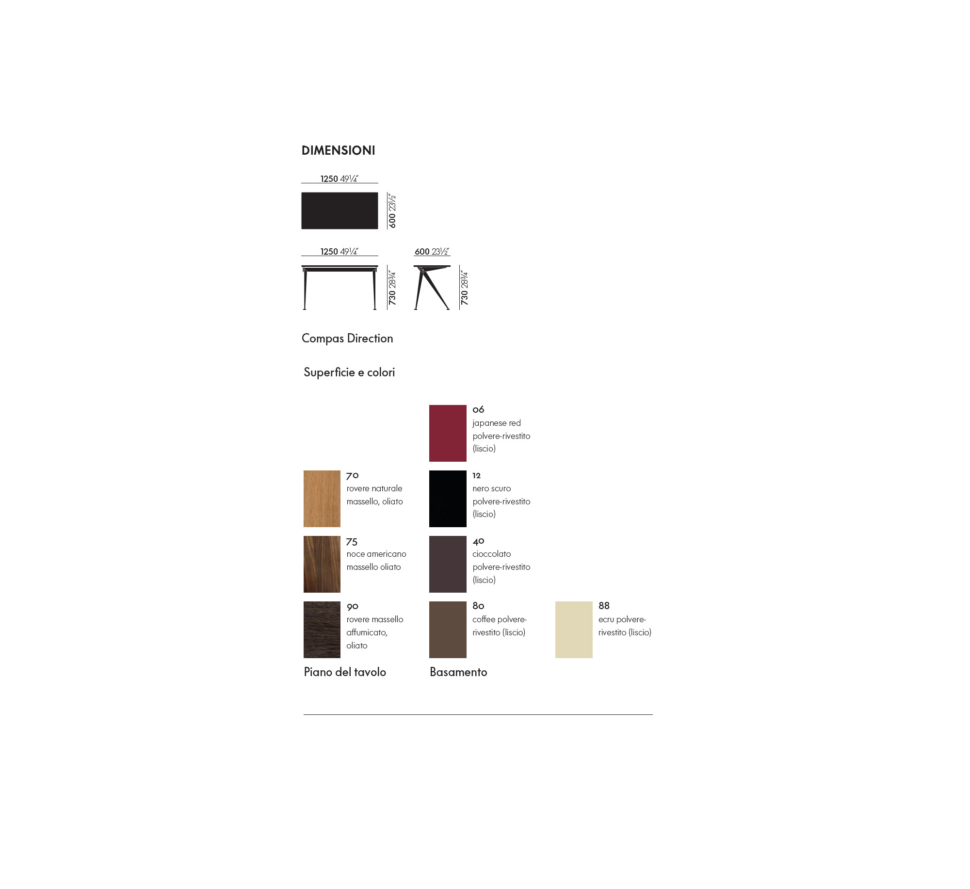 Vitra Compas Direction Table