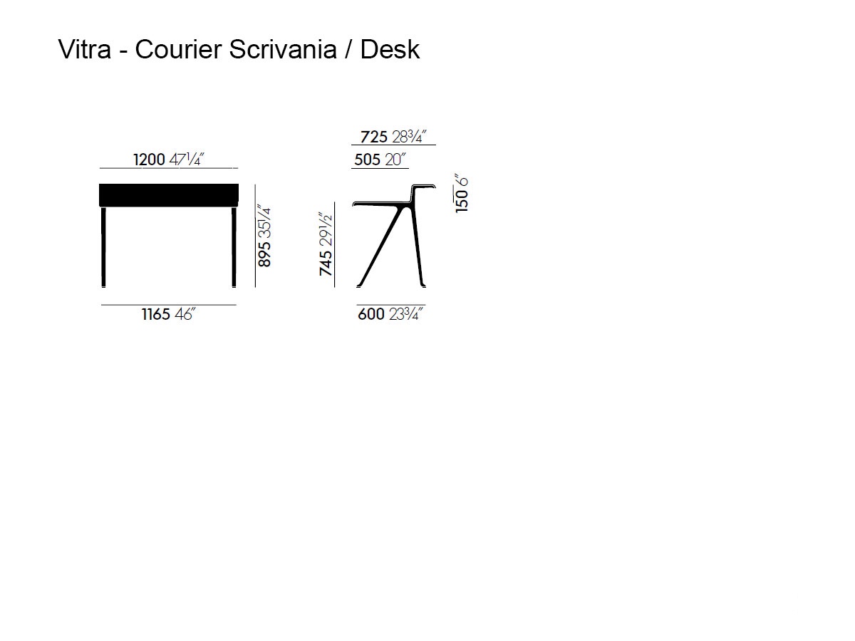 Vitra Courier Desk