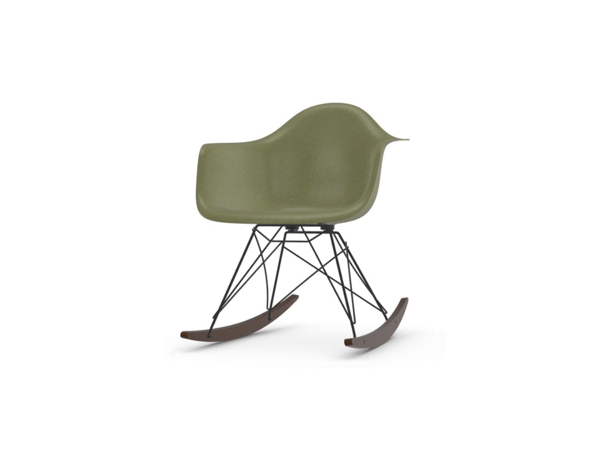 Vitra Eames Fiberglass Rocking Armchair Rar Basic Dark Base