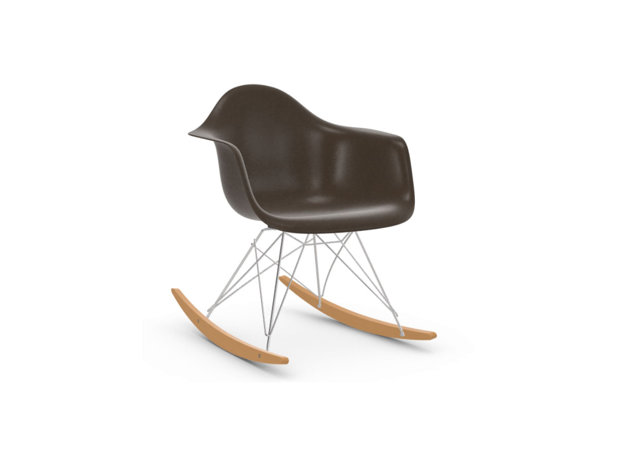 Vitra Eames Fiberglass Rocking Armchair Rar Chrome Base