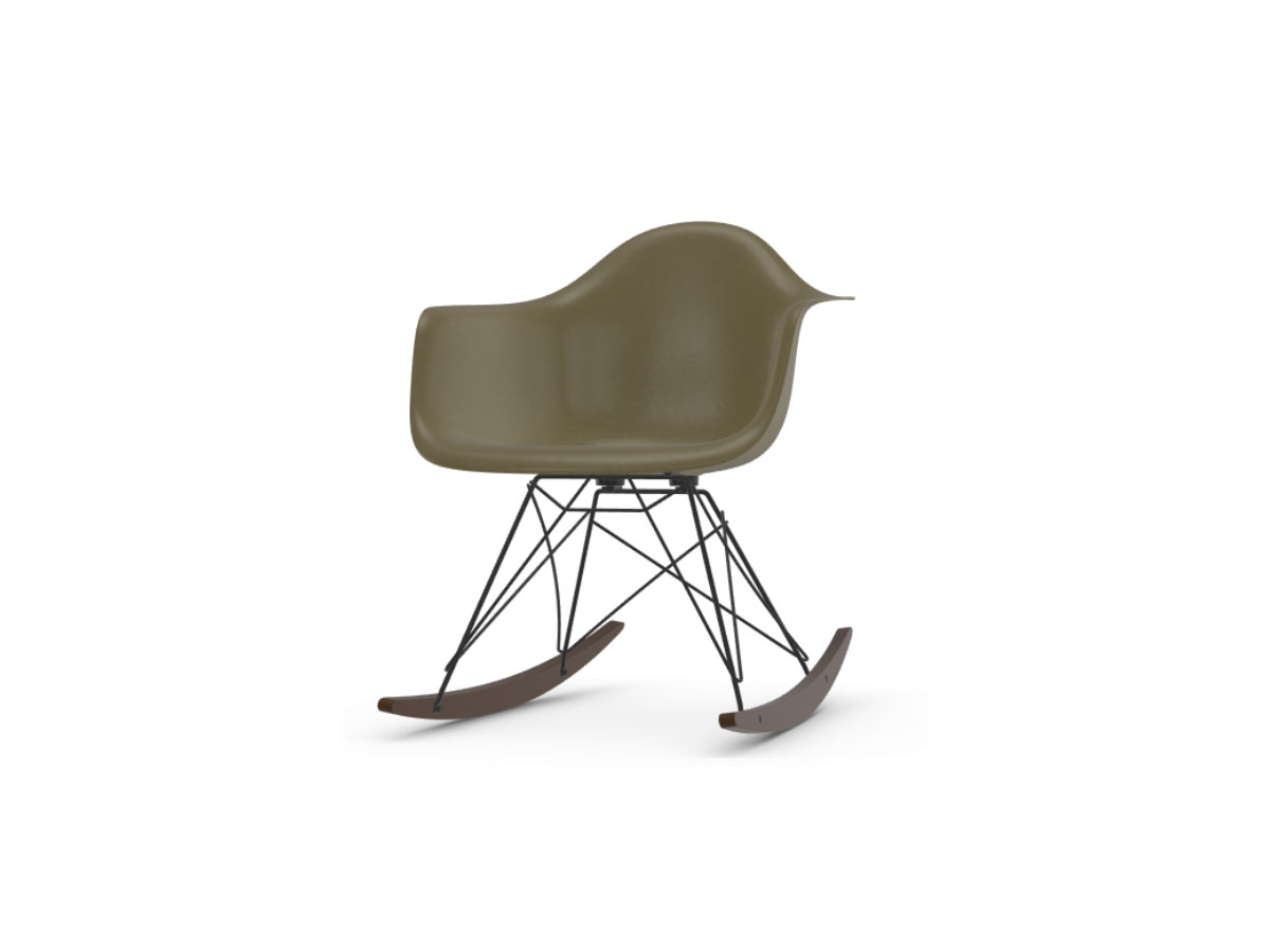 Vitra Eames Fiberglass Rocking Armchair Rar Basic Dark Base