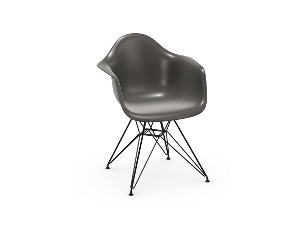 Vitra Eames Fiberglass Armchair Dar Basic Dark Base