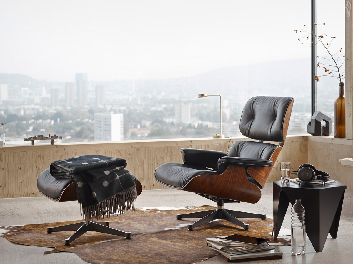 Vitra Eames Lounge Chair And Ottoman