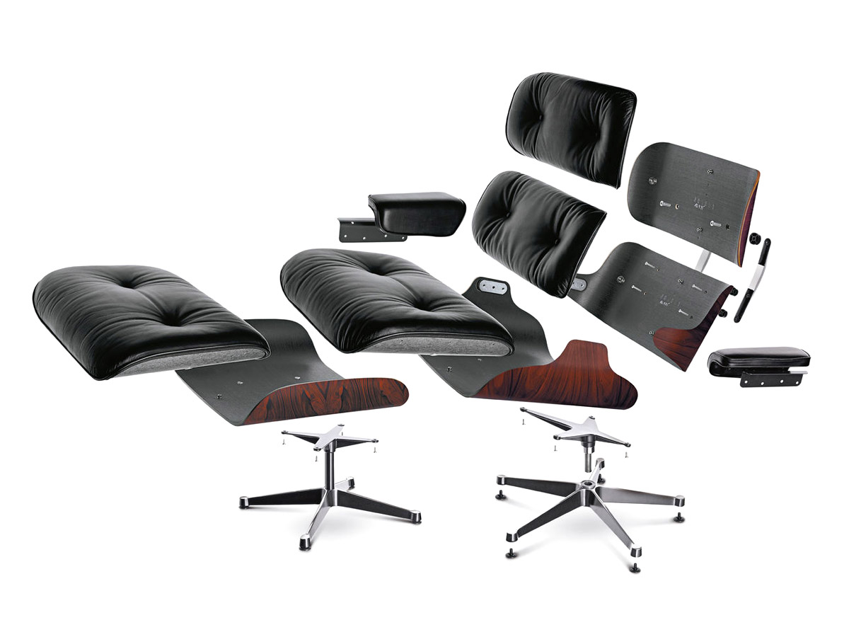 Vitra Eames Lounge Chair And Ottoman