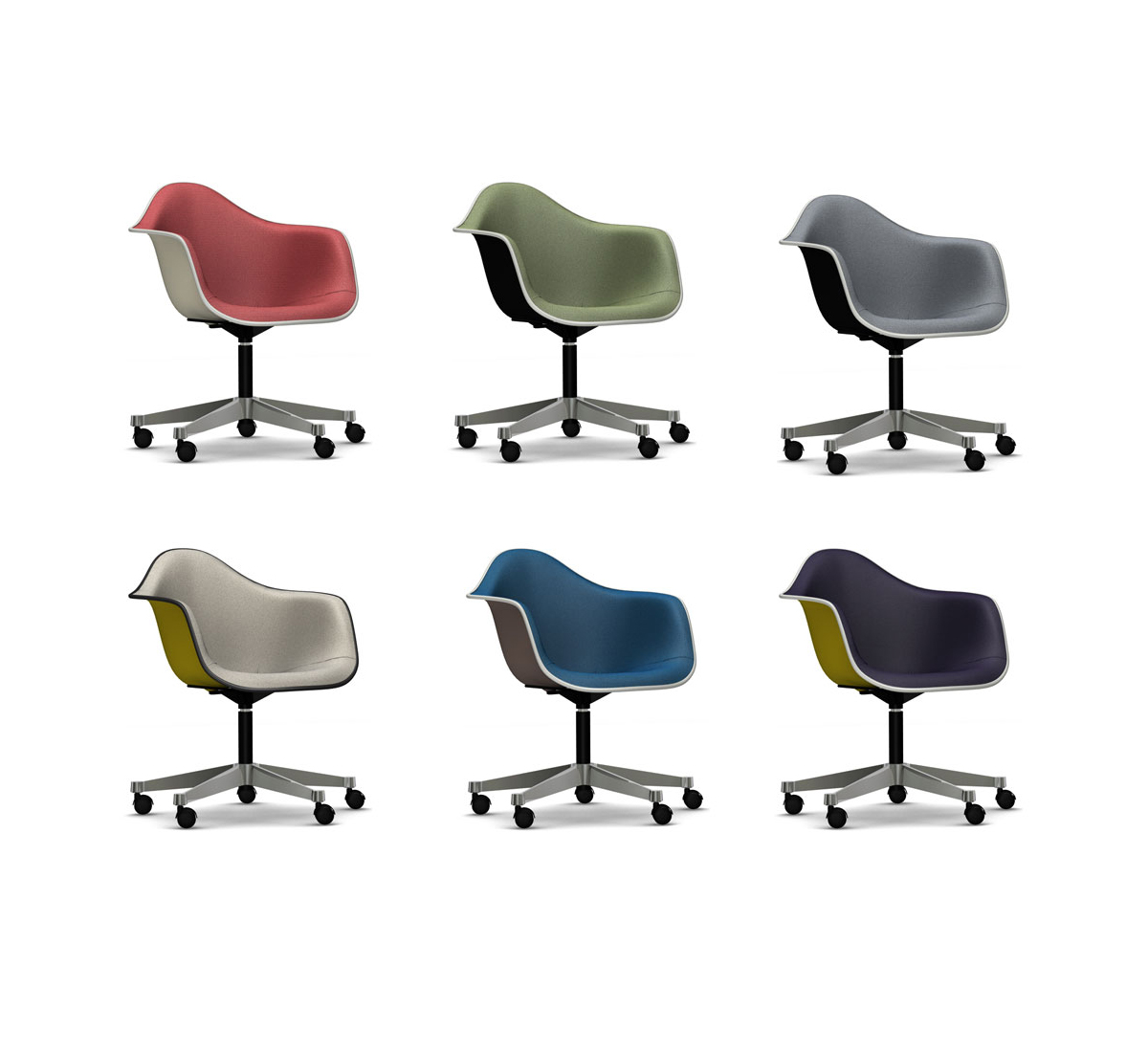 Vitra Eames Plastic Armchair Pacc Full Upholstery