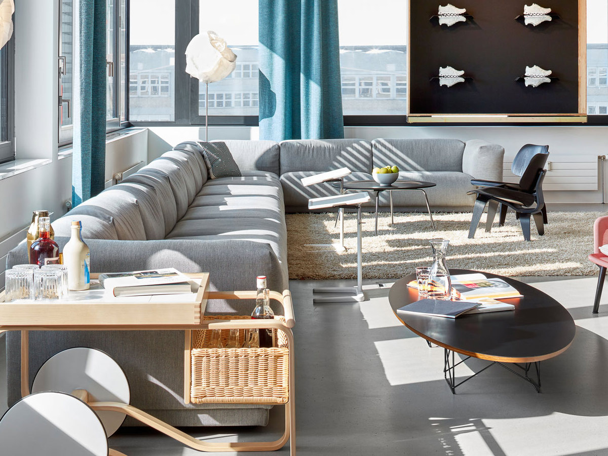Vitra Elliptical Coffee Table Low