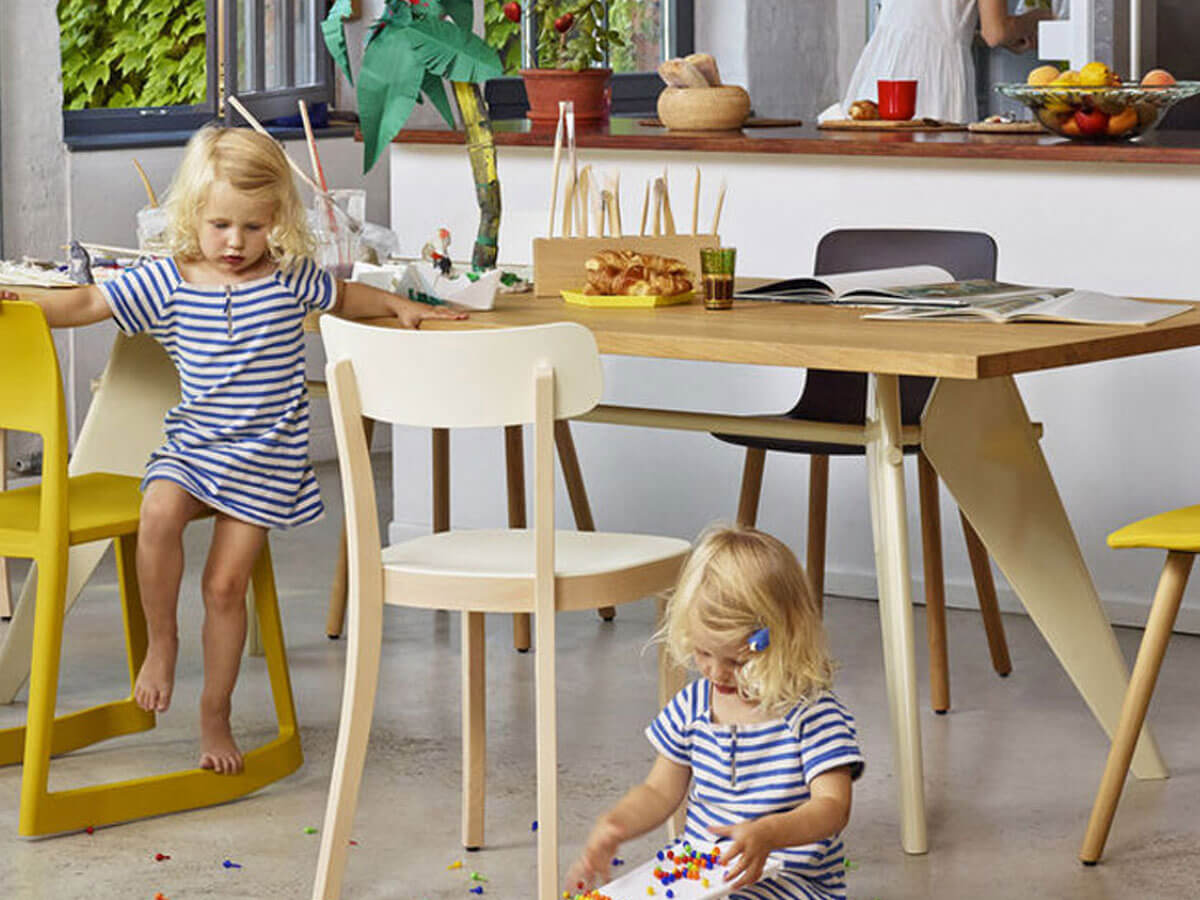 Vitra Em Table Wood Top 260