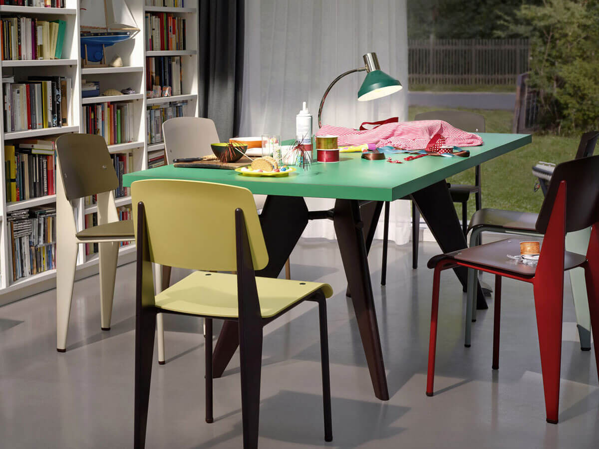 Vitra Em Table Wood Top 260
