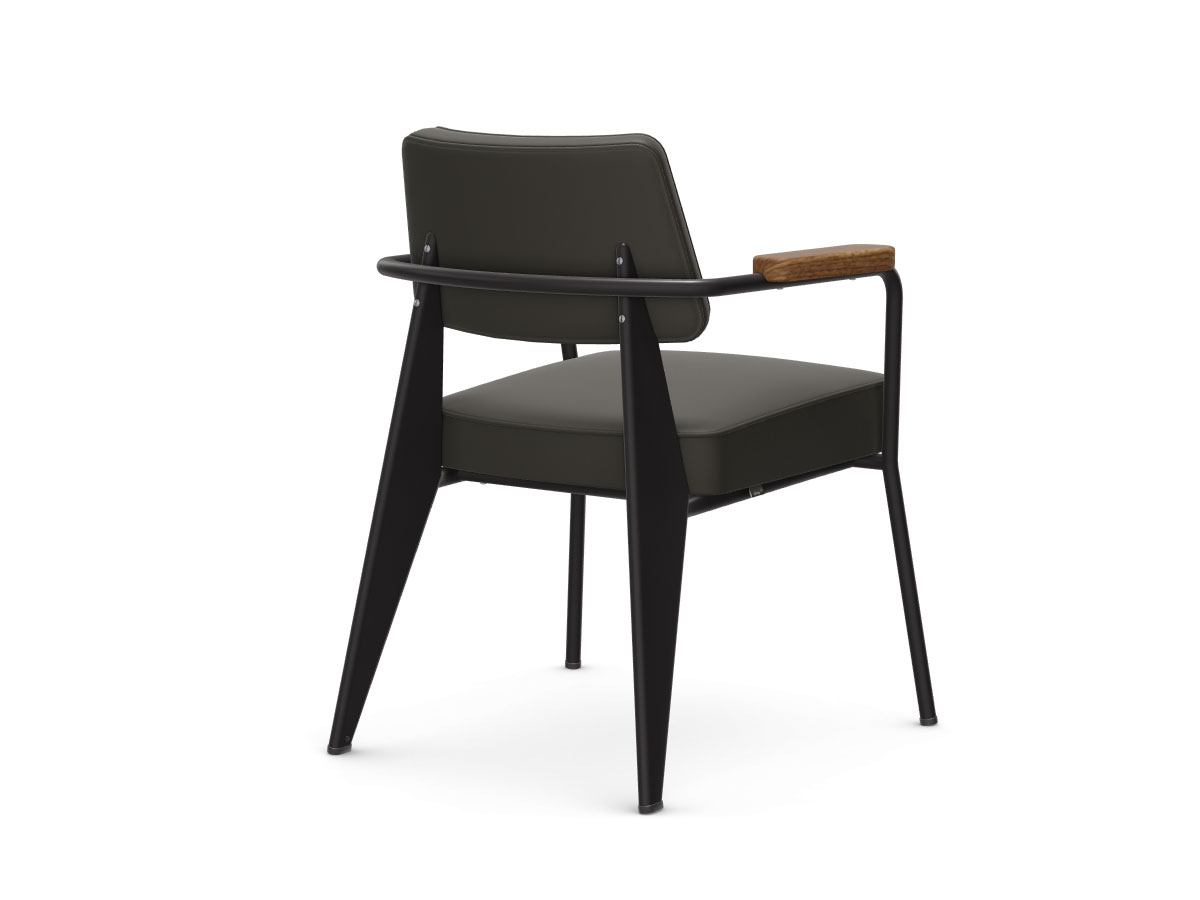 Vitra Fauteuil Direction Armchair L40 Umbra Grey 61 Black Base