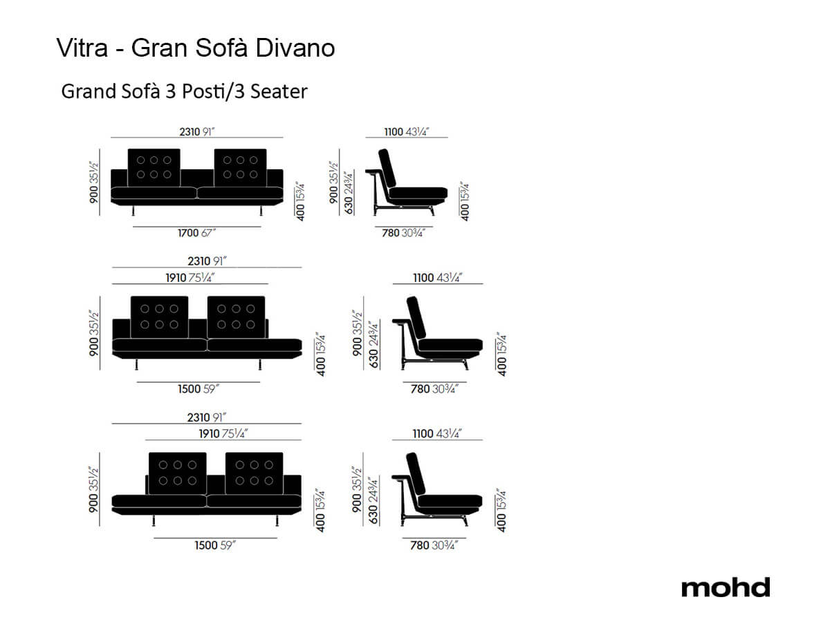 Vitra Grand Sofa