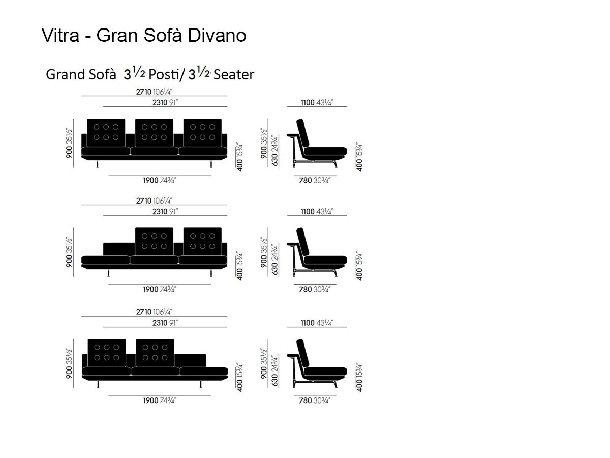 Vitra Grand Sofa
