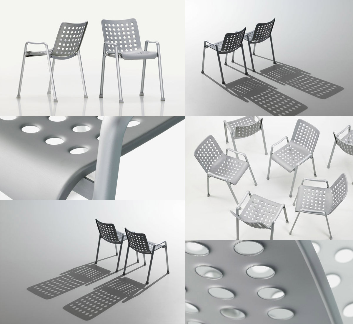 Vitra Landi Chair Aluminum
