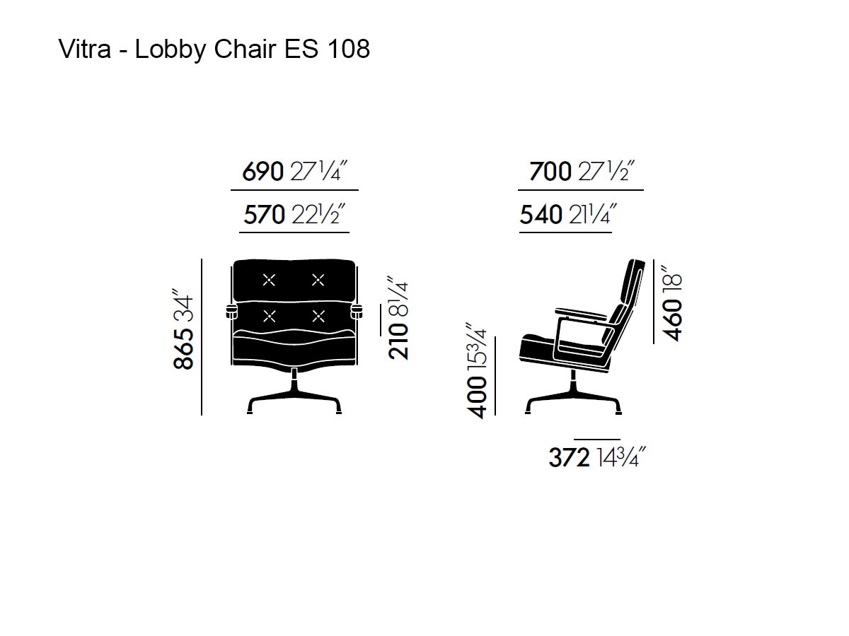 Vitra Lobby Chair Es 108 Conference Chair