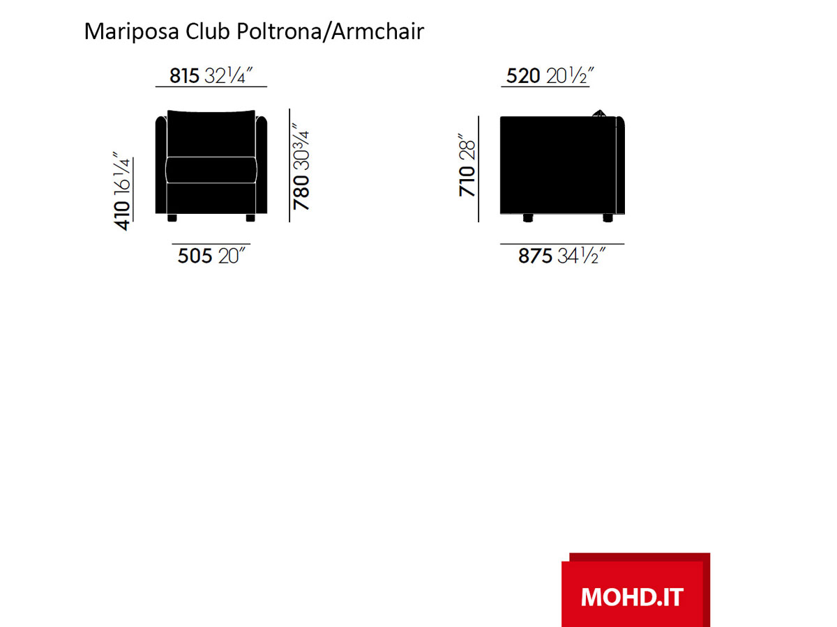 Vitra Mariposa Club Armchair