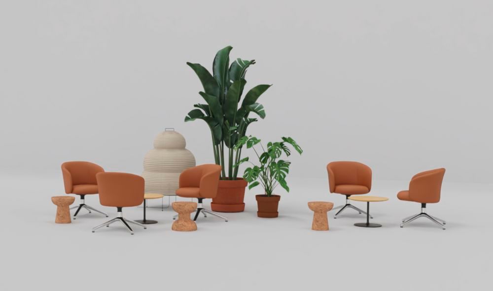 Vitra Mikado Low Armchair