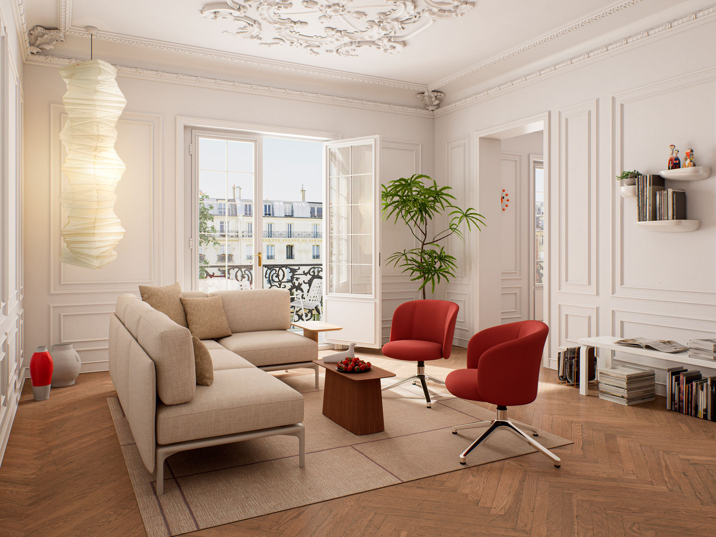 Vitra Mikado Low Armchair